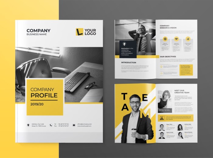 Profile company engineering pdf word templates professional template powerpoint templatelab