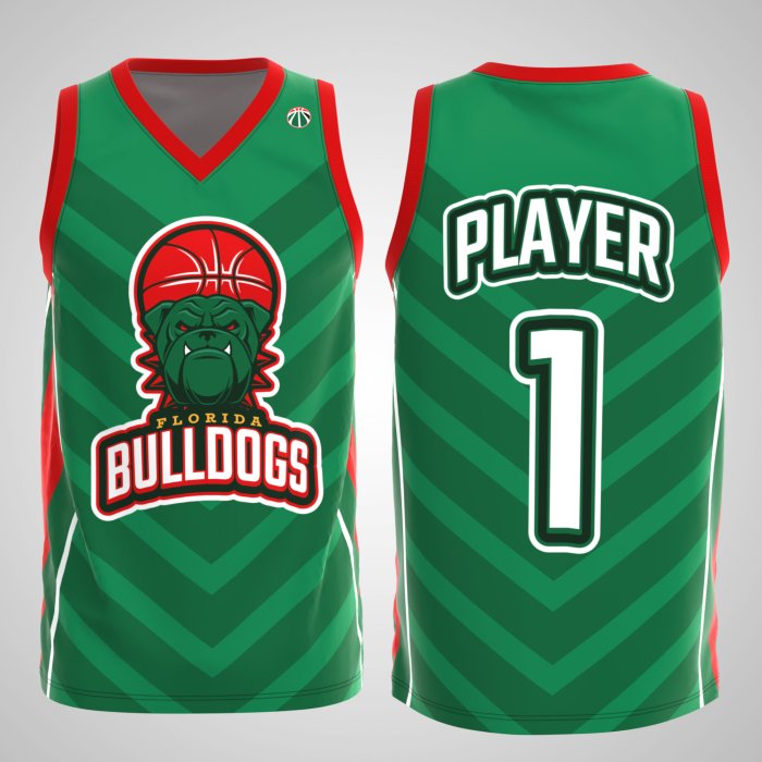 Contoh desain jersey basket