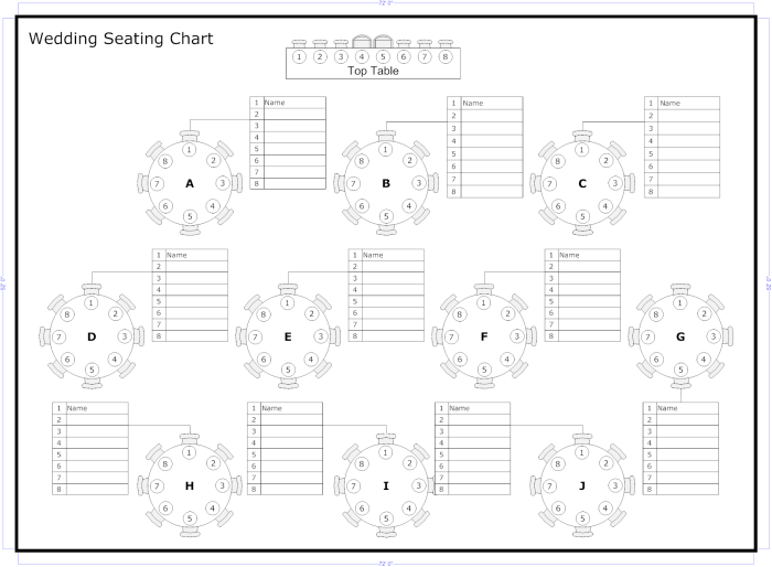 Template templates tables banquet